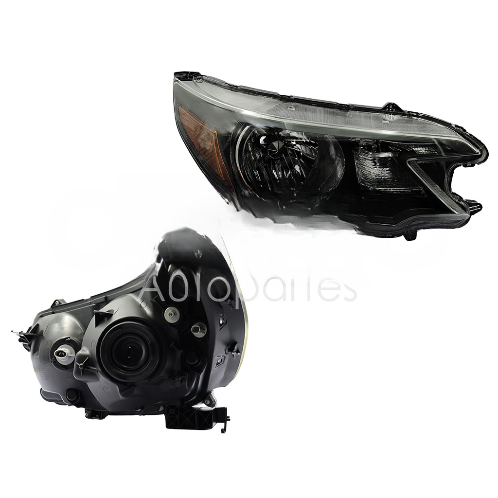 FARO DER F/NEGRO C/MICA AMBAR