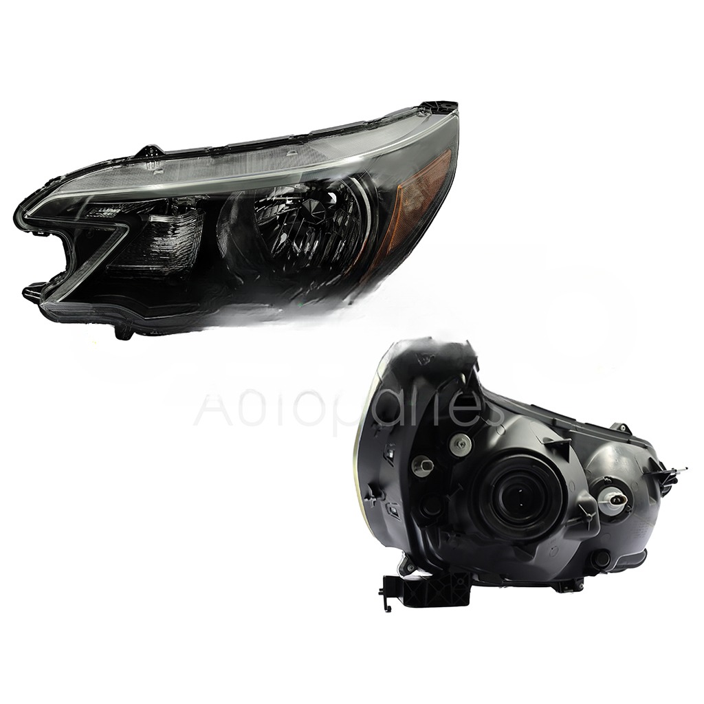 FARO IZQ F/NEGRO C/MICA AMBAR