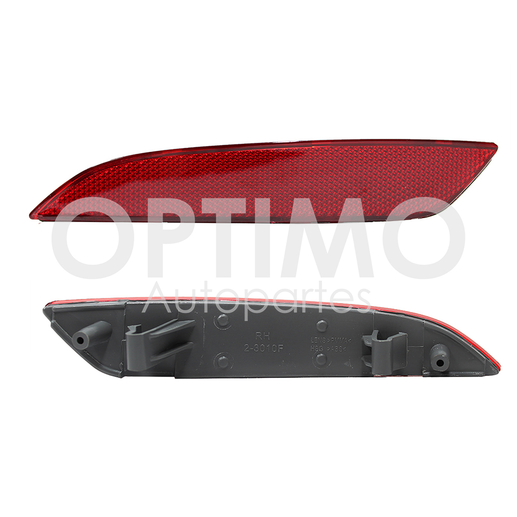 REFLEJANTE DER DE FACIA TRASERA 4PTAS