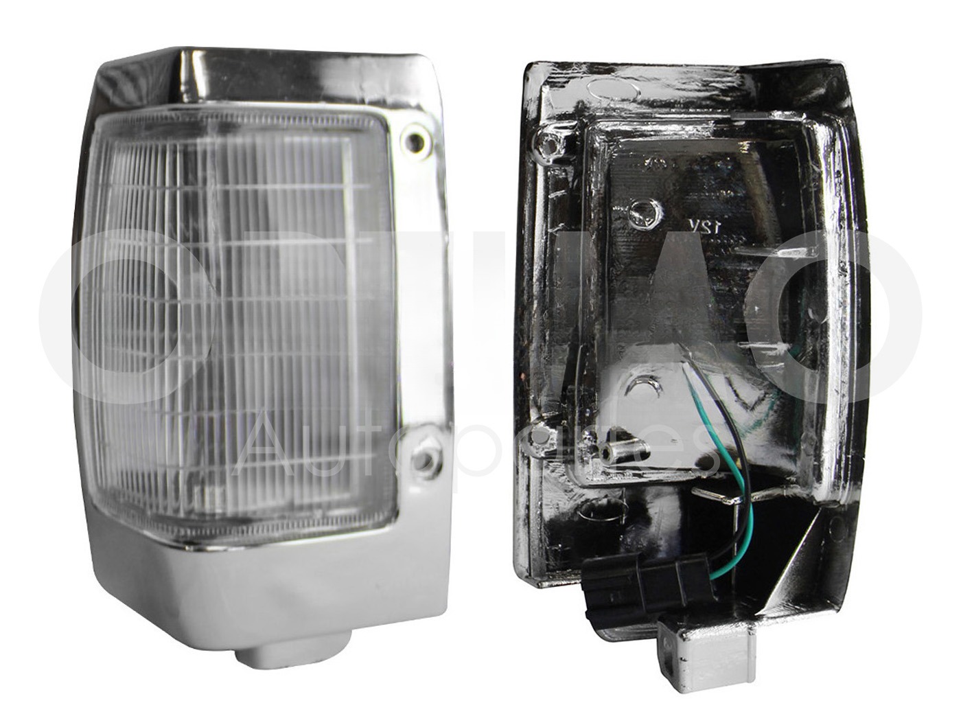 CUARTO ESQ IZQ CROMO CLARO C/ARNES (EMP/2PZS)