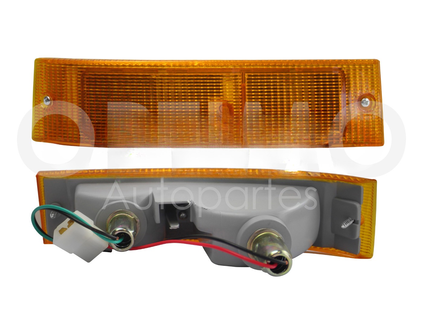 CUARTO FRONTAL IZQ LARGO AMBAR (EMP/2PZS)