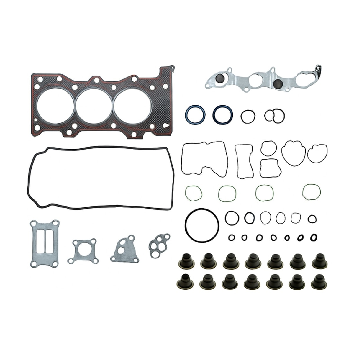 JUNTA MOTOR COMPLETA GRAFITADA 16VAL CGBA/CJBB (FOCUS 2.0L 07-11/MONDEO 2.0L 01-07)