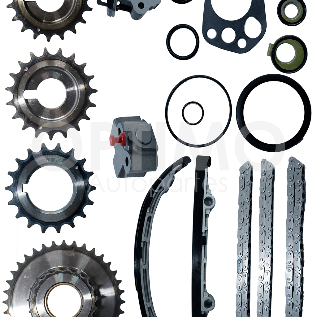 KIT DE DISTRIBUCION 13PZAS KA24DE (D-22 2.4L 08-15/FRONTIER X-TERRA 2.4L 98-04/ALTIMA 2.4L 96-01)