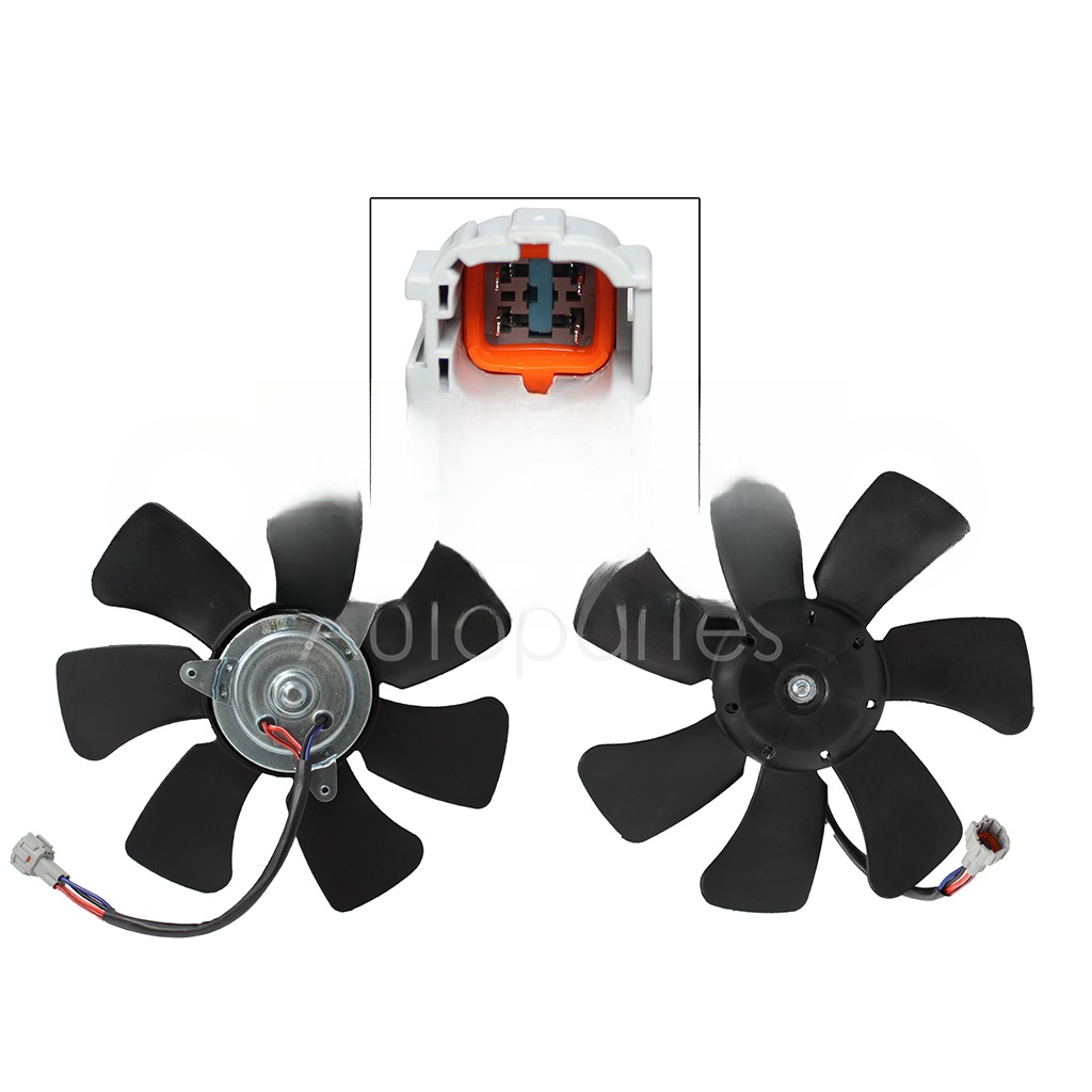 MOTOVENTILADOR P/AIRE ACONDICIONADO S/TOLVA 4PINES S/RESISTENCIA (MOTOR/ASPAS)