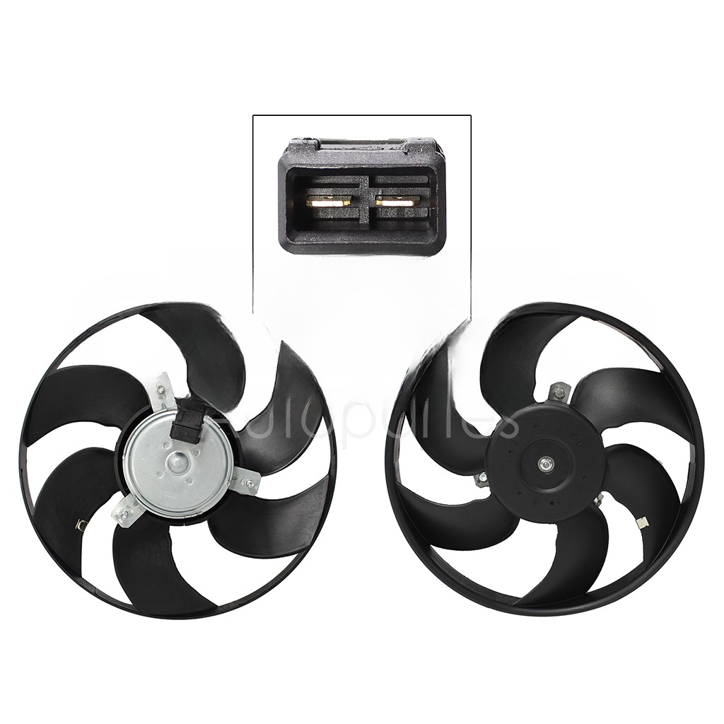 MOTOVENTILADOR C/AIRE S/TOLVA 2PINES S/RES (VAGONETA 00-05/PICK-UP 00-09) (MOTOR/ASPA)