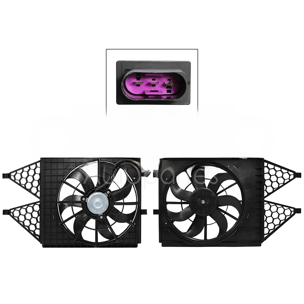 MOTOVENTILADOR COMPLETO C/S AIRE C/TOLVA 3PINES S/RES (POLO 03-07 13-14/CROSSFOX 07-09/IBIZA 10-17)