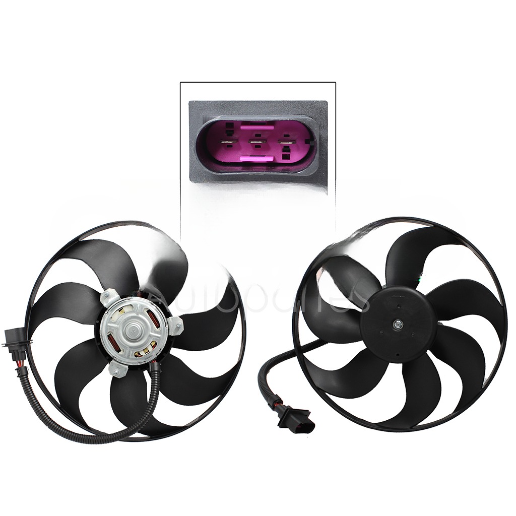 MOTOVENTILADOR P/RADIADOR S/TOLVA GRANDE 3PINES S/RESISTENCIA (MOTOR/ASPA)