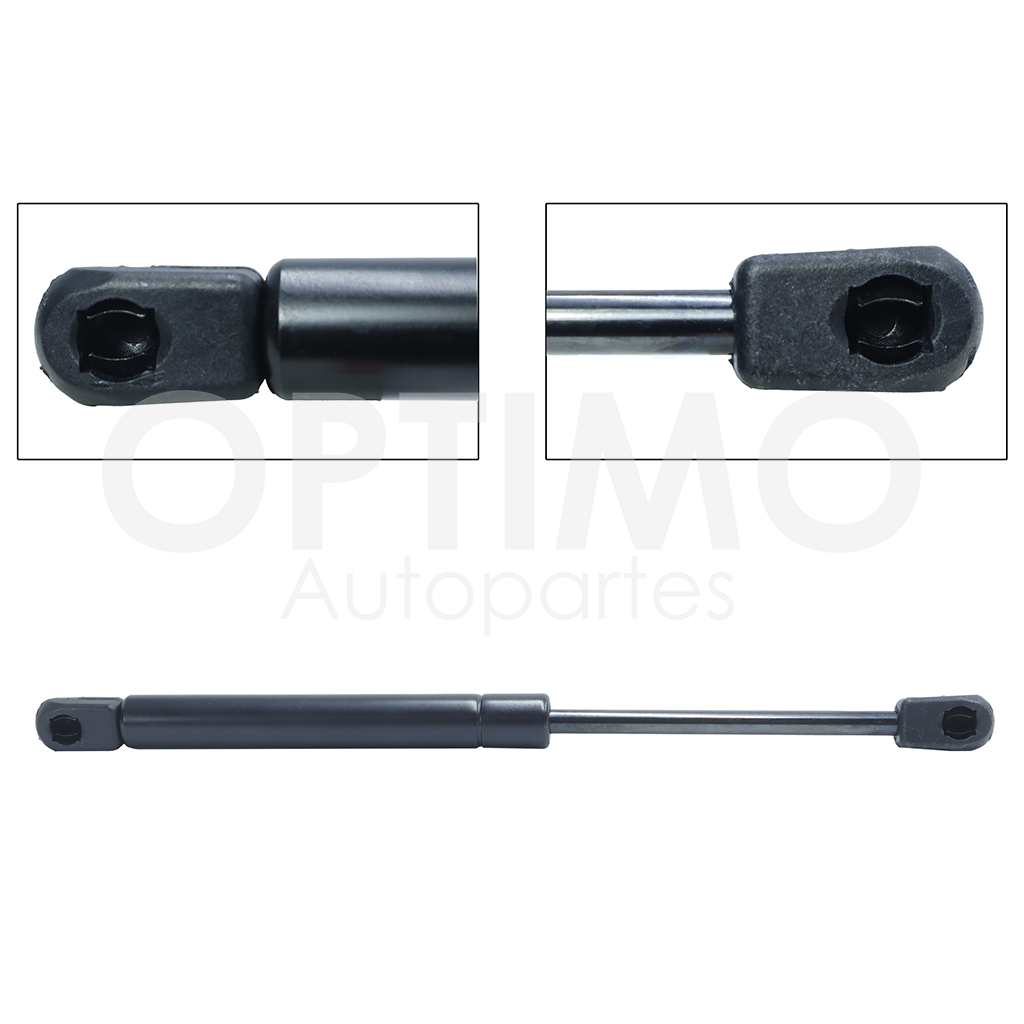 AMORTIGUADOR CAJUELA DER/IZQ (L=28/CIL=14 CM) 4PTAS