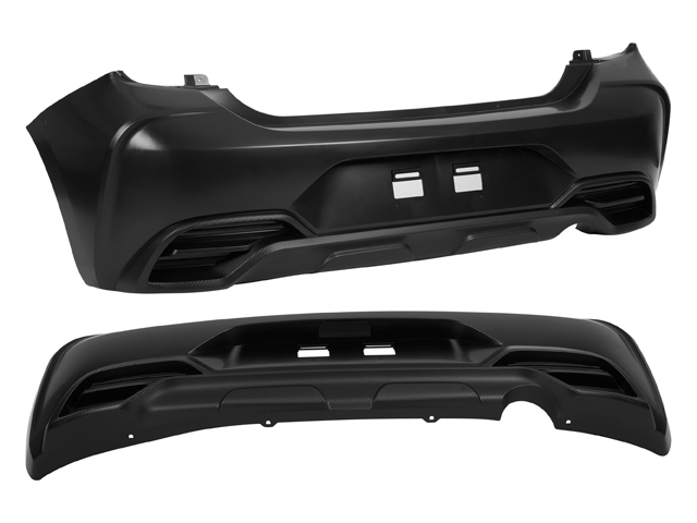 FASCIA TRASERA NS MARCH 21-25 P/PINTAR EXCLUSIVE/ADVANCE/NAVI/SENSE L4 4 CILINDROS 1.6L 5 PURTAS ORIGINAL