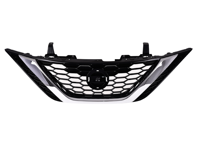 PARRILLA NS SENTRA 17-19 NEGRA MATE C/MOLDURA CROMADA